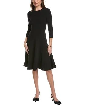Michael Kors | Michael Kors Collection Wool-Blend A-Line Dress 2.5折