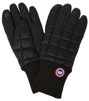 Canada Goose | Logo绗缝加垫滑雪手套商品图片,