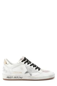 Golden Goose | Golden Goose Deluxe Brand Ball Star Lace-Up Sneakers,商家Cettire,价格¥3129