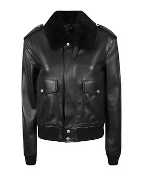 圣罗兰皮衣, Yves Saint Laurent | Fur Collar Leather Jacket商品图片 8折