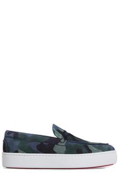 推荐Christian Louboutin Camouflage Slip-On Sneakers商品