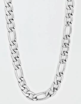 推荐West Coast Jewelry Polished Stainless Steel Figaro Chain Necklace商品