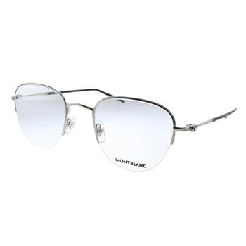 推荐Montblanc  MB 0129O 003 52mm Unisex Round Eyeglasses 52mm商品