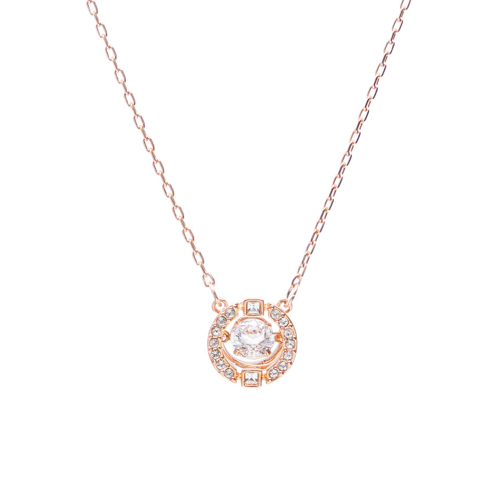 施华洛世奇项链直邮, Swarovski | SWAROVSKI 玫瑰金色女士项链 5272364商品图片 独家减免邮费