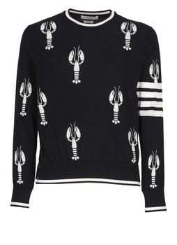 推荐Thom Browne Lobster 4-bar Sweater商品