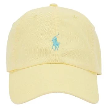 Ralph Lauren | [预售3天]图案遮阳装饰 棉 鸭舌帽 男款 黄色,商家AMRAP,价格¥436