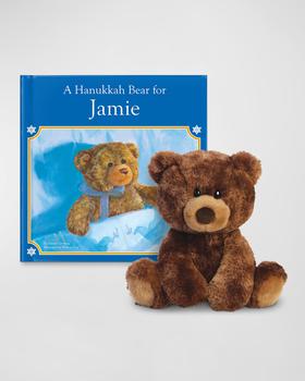 商品I See Me! | A Hanukkah Bear For Me Personalized Book with Bear Gift Set,商家Neiman Marcus,价格¥360图片