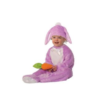 商品Baby Girls and Boys Lavender Bunny Deluxe Costume图片
