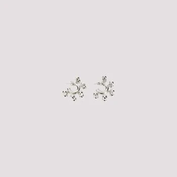 Hugo Kreit | Silver Big Bang Hoops Brass Earrings,商家SEYMAYKA,价格¥2748
