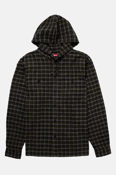 supreme外套, Supreme | Supreme Mini Plaid Hooded Shirt商品图片 额外9.5折, 额外九五折