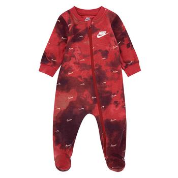 NIKE | Baby Boys Sportswear Club Swoosh Monogram Full Zip Footed Coverall商品图片,7.5折