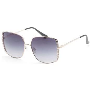 GUESS | Guess Women's Gold Rectangular Sunglasses,商家Ashford,价格¥84