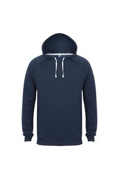 the row帆布鞋, Front Row | Front Row Mens Slim Fit French Terry Hoodie (Navy Marl) Navy Marl (Blue)商品图片 4.9折