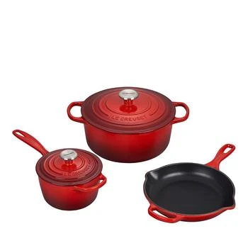 Le Creuset | 5-Piece Cast Iron Cookware Set,商家Bloomingdale's,价格¥4409