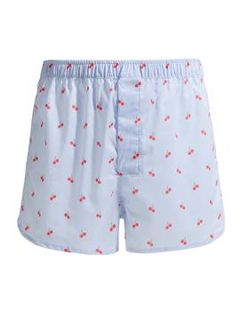 推荐Men's Nelson 84 Cherry-Print Cotton Boxer Shorts商品