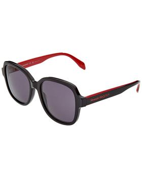推荐Alexander McQueen Women's AM0300S 56mm Sunglasses商品