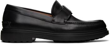 Salvatore Ferragamo | Black Leather Loafers商品图片,独家减免邮费