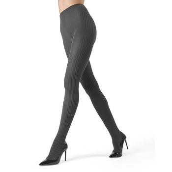 商品Memoi | Women's Boston Ribbed Sweater Tights,商家Macy's,价格¥146图片