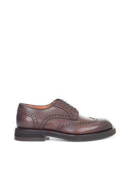 Santoni, Santoni | Santoni Men's Brown Other Materials Lace-Up Shoes商品图片 