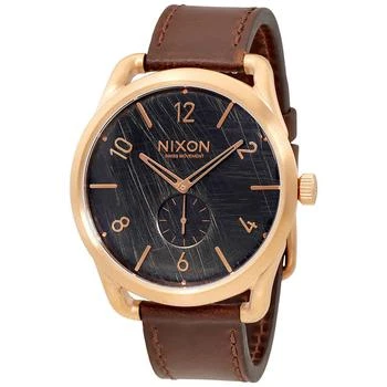 Nixon | C45 Leather Quartz Slate Dial Men's Watch A4651890 5.7折, 满$75减$5, 满减