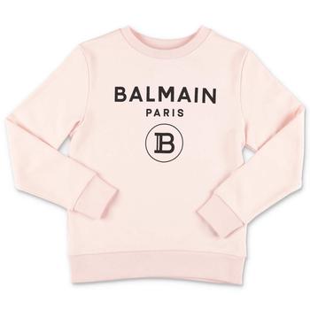 Balmain是什么牌子, Balmain | Balmain Kids Logo Printed Crewneck Sweatshirt商品图片 8.1折