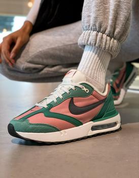 推荐Nike Air Max Dawn NN trainers in rust pink and jade green商品