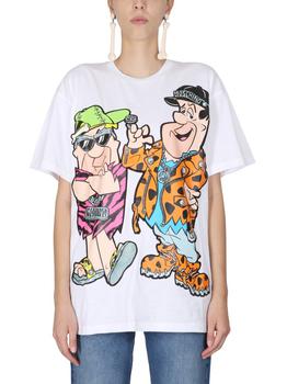 Moschino | Moschino The Flintstones Printed Crewneck T-Shirt商品图片,5.3折