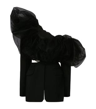 Alexander McQueen | Ruffled Cut-Out Jacket商品图片,独家减免邮费