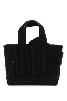 推荐Ribbed knit mini tote bag商品