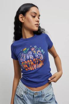 Urban Outfitters | Love Is Kind Baby Tee商品图片,