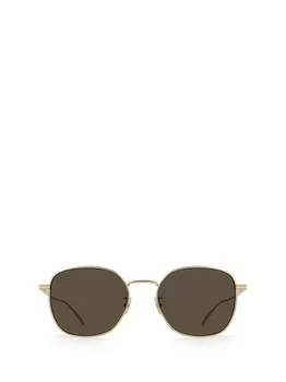 Bottega Veneta | Bottega Veneta Eyewear Logo Engraved Square Frame Sunglasses 