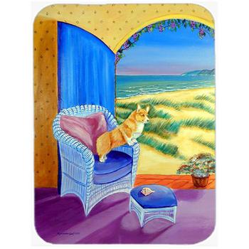 商品Caroline's Treasures | 7184LCB Pembroke Corgi room with A View Glass Cutting Board Large,商家Verishop,价格¥248图片