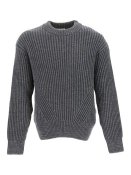 ami毛衣, AMI | AMI Drop Shoulder Crewneck Jumper商品图片 7.6折