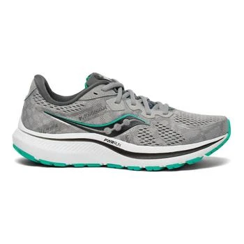 Saucony | Women's Omni 20 Running Shoes - Wide Width In Alloy/jade 6.5折