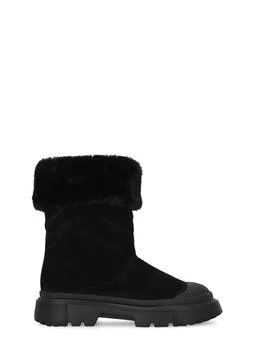 hogan | H619 Ankle Boot In Faux Fur 8.6折