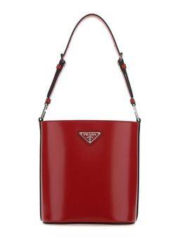 Prada | PRADA Bucket bag in red leather商品图片,7.6折