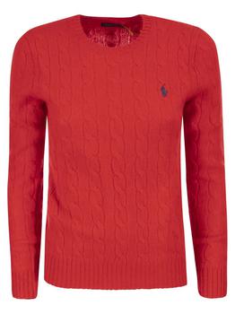商品Ralph Lauren | Polo Ralph Lauren Pony Embroidered Cable-Knit Jumper,商家Cettire,价格¥1326图片