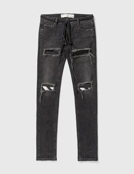 [二手商品] Off-White | OFF WHITE DESTROYED DEMIN JEANS 8.5折, 独家减免邮费