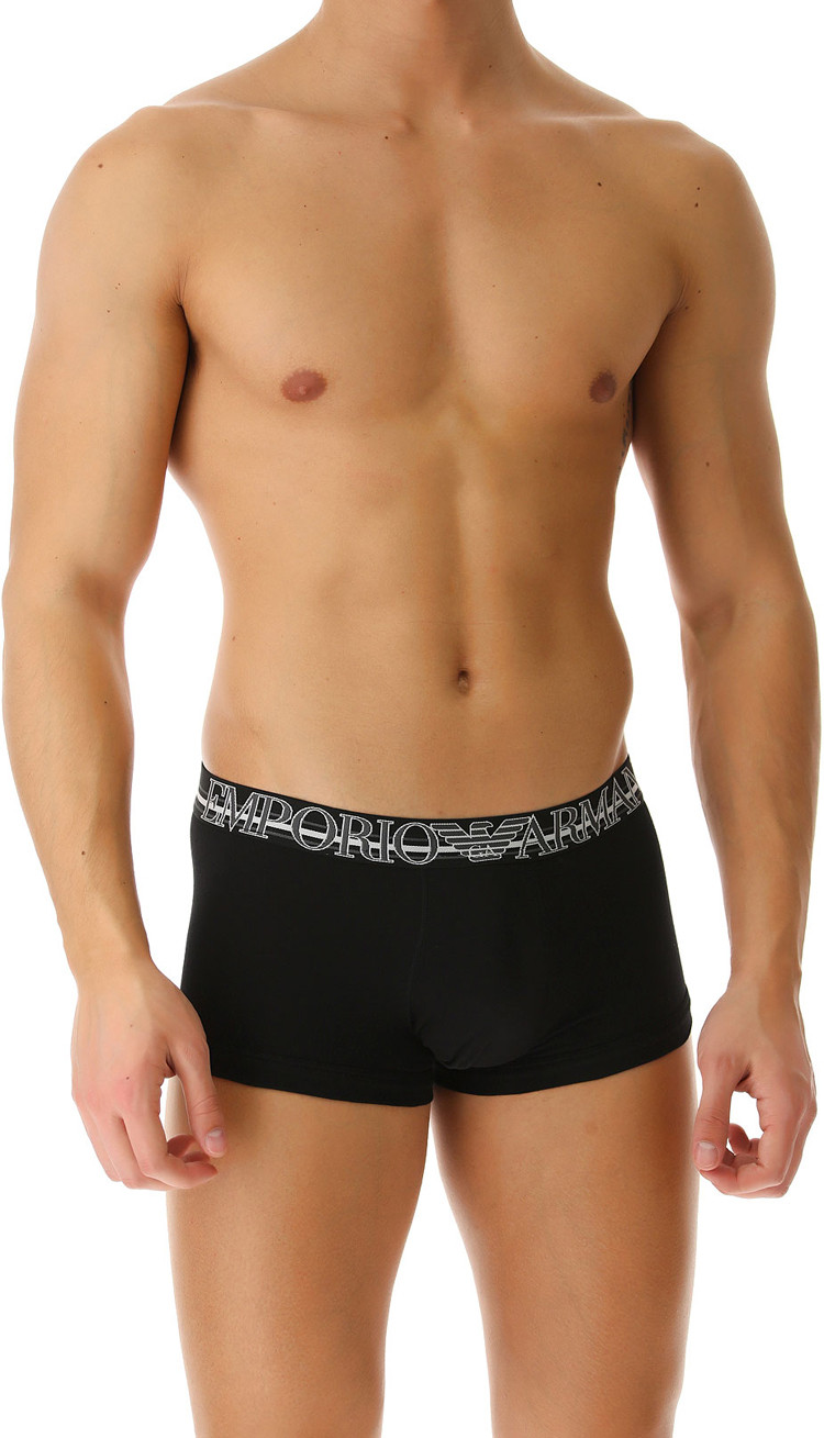 时尚阿玛尼内裤男装, Emporio Armani | EMPORIO ARMANI 其他黑色男士内裤 1113899P525-20商品图片 5.7折, 独家减免邮费