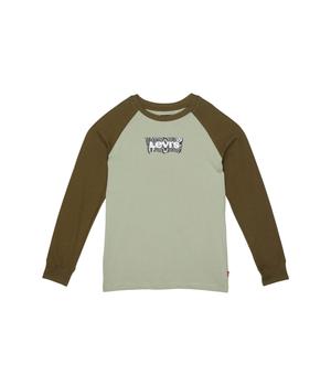 Levi's | Long Sleeve Baseball T-Shirt (Big Kids)商品图片,