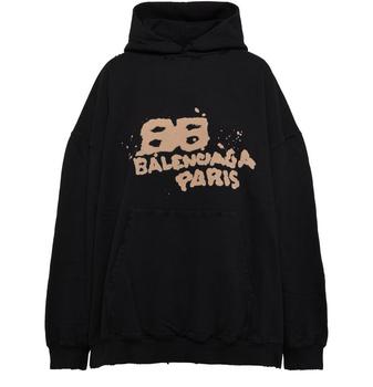 Balenciaga | 印花连帽运动衫商品图片,独家减免邮费