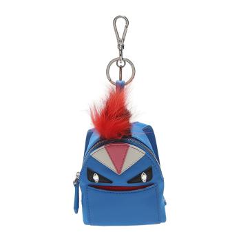 美国肯迪文, Fendi | Fendi 芬迪 女士蓝色怪兽背包钥匙扣挂饰 7AR457-5PP-F078R商品图片 独家减免邮费