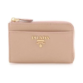 Prada | PRADA 米色牛皮女士钥匙包 1PP122-QWA-F0236,商家Beyond Italylux,价格¥3817