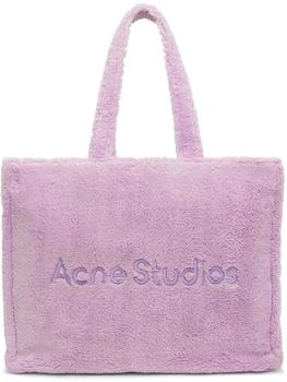 Acne Studios | Purple Furry Tote 3.8折, 独家减免邮费