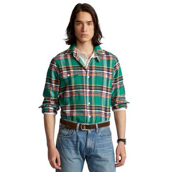 商品Ralph Lauren | Men's Classic-Fit Plaid Performance Workshirt,商家Macy's,价格¥306图片