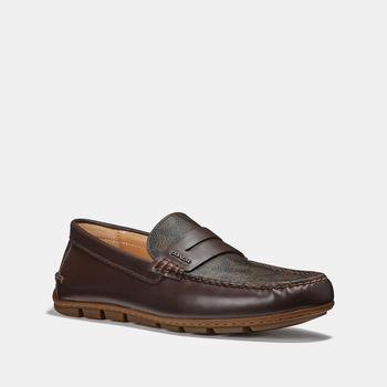 coach鞋男鞋, Coach | Coach Outlet Mott Driver商品图片 6.6折
