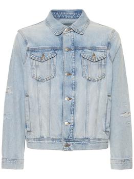 商品Armani Exchange | Cotton Denim Jacket,商家LUISAVIAROMA,价格¥1278图片
