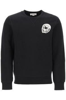 SWEATSHIRT WITH SKULL PATCH product img