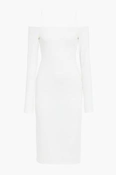 Alice + Olivia | Dorinda off-the-shoulder stretch-jersey dress 3折, 独家减免邮费