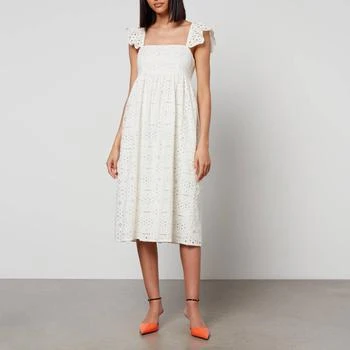 推荐Baum Und Pferdgarten Ashaki Organic Cotton Midi Dress商品